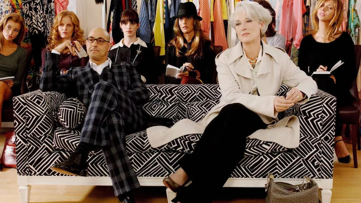 Kadr z filmu "Diabeł ubiera się u Prady"